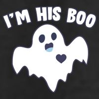 I'm His Boo Matching Halloween Golf Towel
