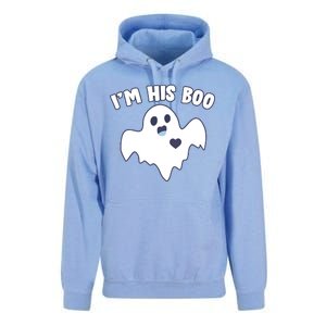 I'm His Boo Matching Halloween Unisex Surf Hoodie