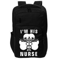 I'm His Nurse Funny St. Patrick's Day Impact Tech Backpack