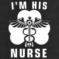 I'm His Nurse Funny St. Patrick's Day 11oz C Handle Ceramic Mug