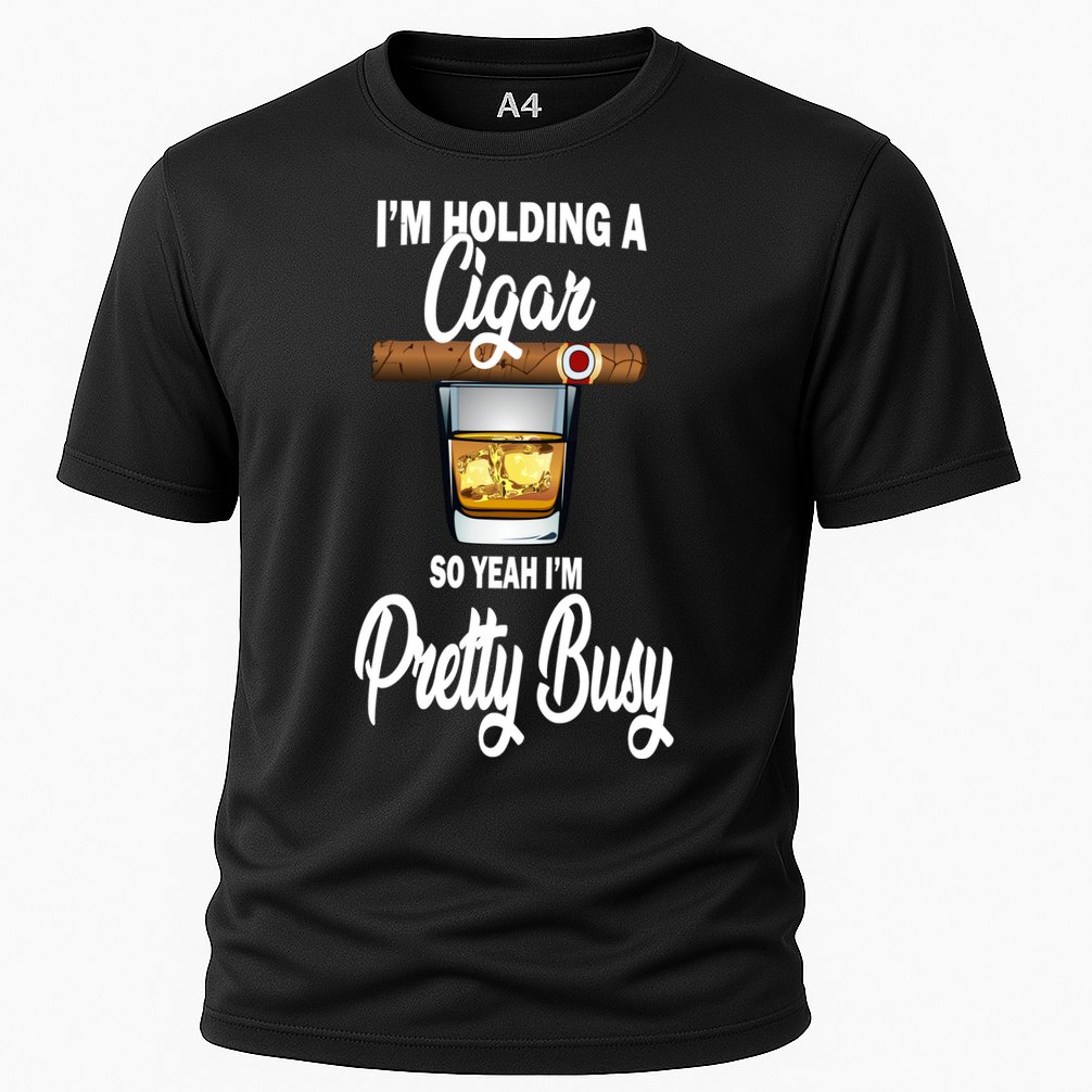 I'm Holding A So Yeah I'm Pretty Busy  Performance Shirt