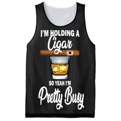 I'm Holding A So Yeah I'm Pretty Busy  Mesh Reversible Basketball Jersey Tank