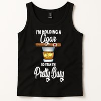 I'm Holding A So Yeah I'm Pretty Busy  Tank Top