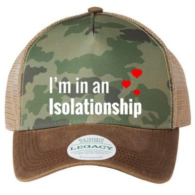 I'm In An Isolationship Legacy Tie Dye Trucker Hat