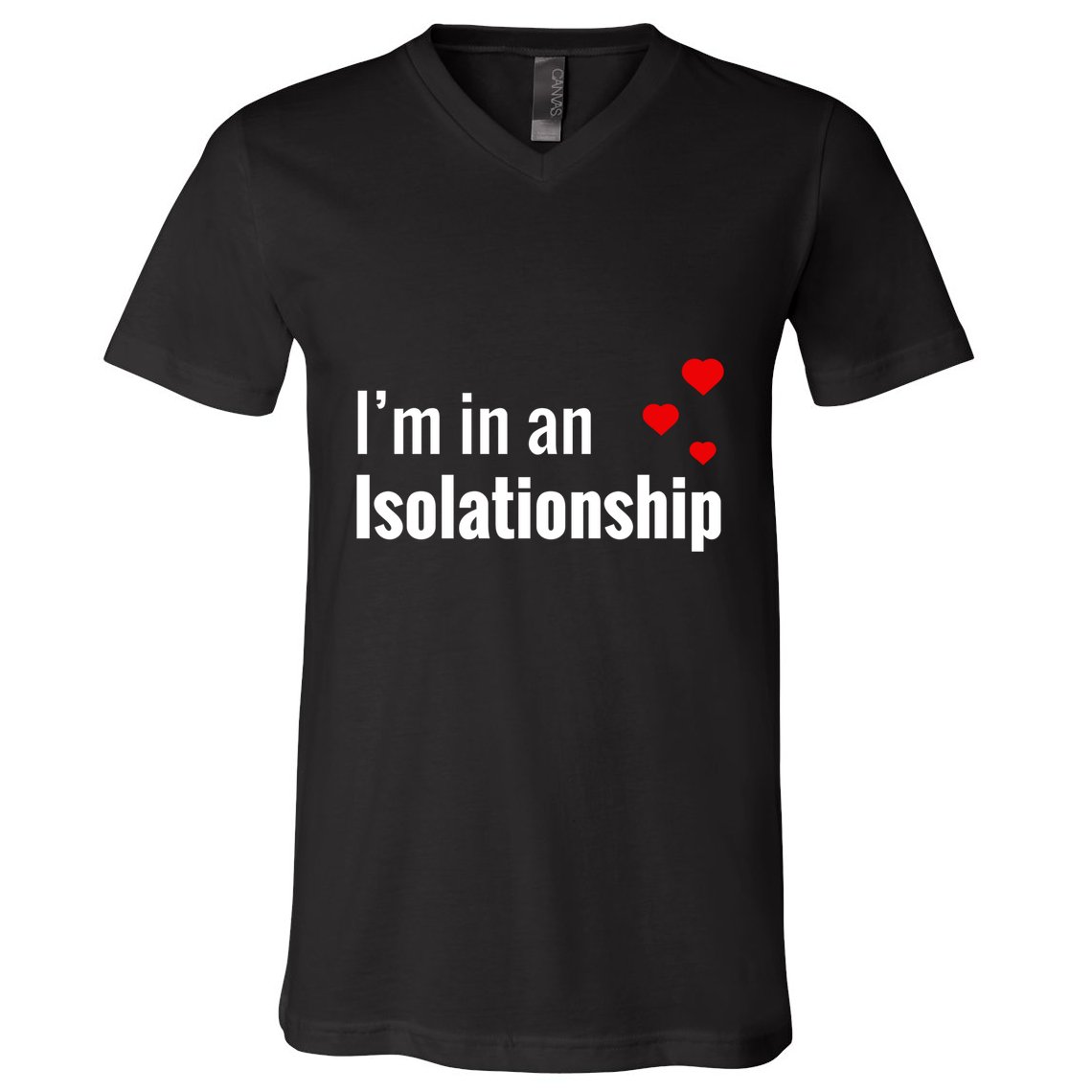 I'm In An Isolationship V-Neck T-Shirt