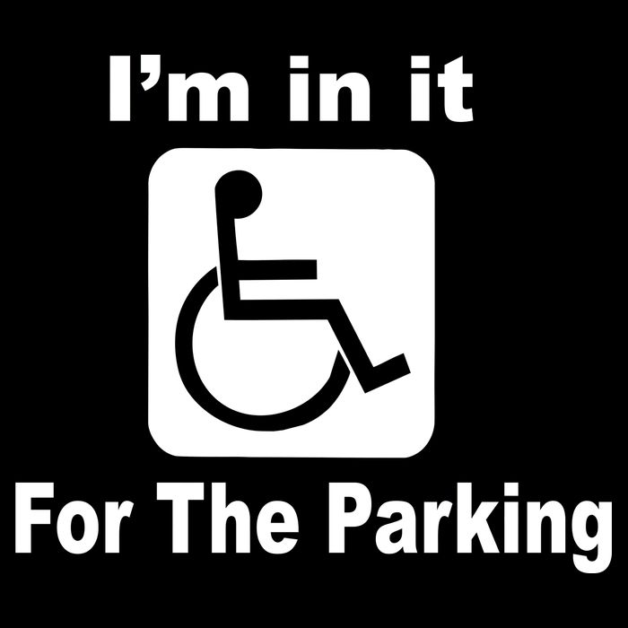 I'm In It For The Parking Backpack