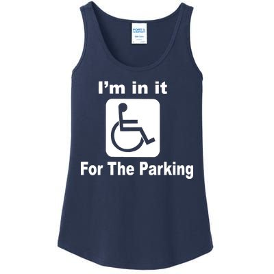 I'm In It For The Parking Ladies Essential Tank