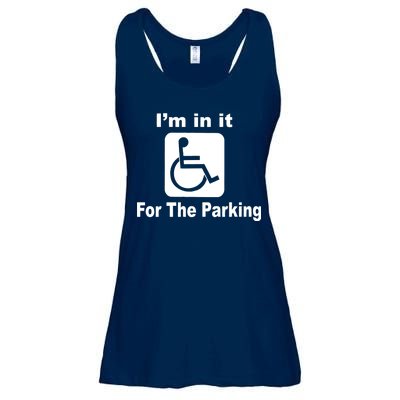 I'm In It For The Parking Ladies Essential Flowy Tank