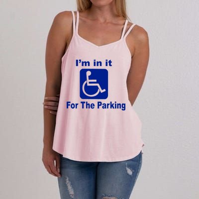 I'm In It For The Parking Women's Strappy Tank