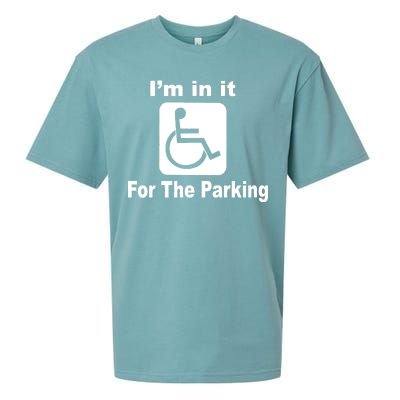 I'm In It For The Parking Sueded Cloud Jersey T-Shirt