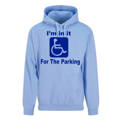 I'm In It For The Parking Unisex Surf Hoodie