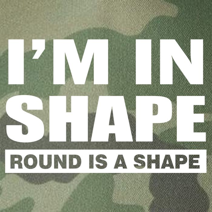 I'm In Shape Round Is A Shape Legacy Tie Dye Trucker Hat