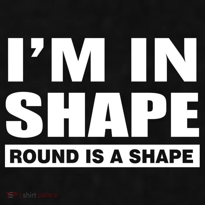 I'm In Shape Round Is A Shape Ladies PosiCharge Tri-Blend Wicking Tank