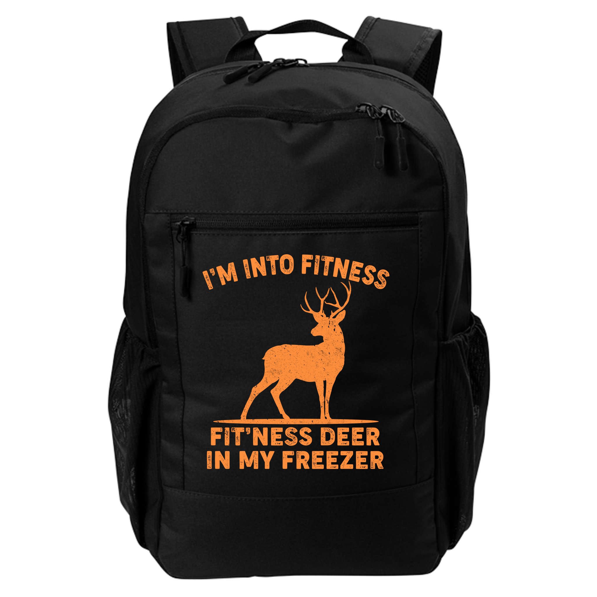 I'm Into Fitness Fit'Ness Deer In My Freezer Backpack