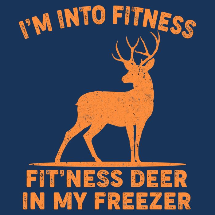 I'm Into Fitness Fit'Ness Deer In My Freezer Sustainable Bucket Hat