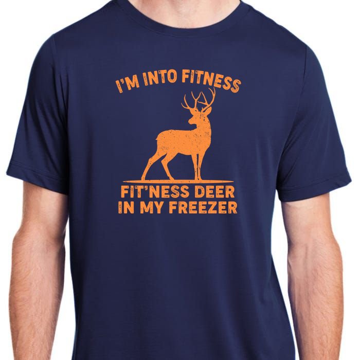 I'm Into Fitness Fit'Ness Deer In My Freezer Adult ChromaSoft Performance T-Shirt