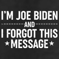 I'm Joe Biden and I Forgot This Message Garment-Dyed Fleece Hoodie