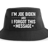 I'm Joe Biden and I Forgot This Message Sustainable Bucket Hat