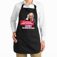 I'm Joe Biden I Forgot This Message Biden You Know The Thing Funny Apron