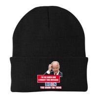 I'm Joe Biden I Forgot This Message Biden You Know The Thing Funny Beanie
