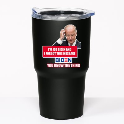 I'm Joe Biden I Forgot This Message Biden You Know The Thing Funny Tumbler