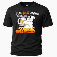 I'm Just Here For the Boos Fun Halloween Cooling Performance Crew T-Shirt