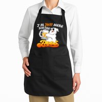 I'm Just Here For the Boos Fun Halloween Apron