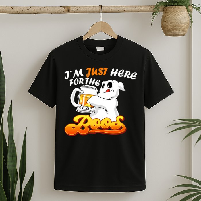 I'm Just Here For the Boos Fun Halloween T-Shirt