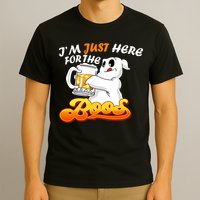 I'm Just Here For the Boos Fun Halloween T-Shirt