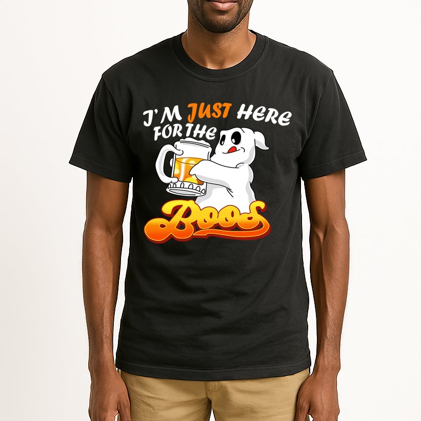 I'm Just Here For the Boos Fun Halloween Tall T-Shirt