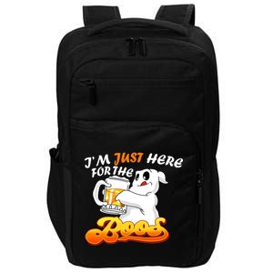 I'm Just Here For the Boos Fun Halloween Impact Tech Backpack