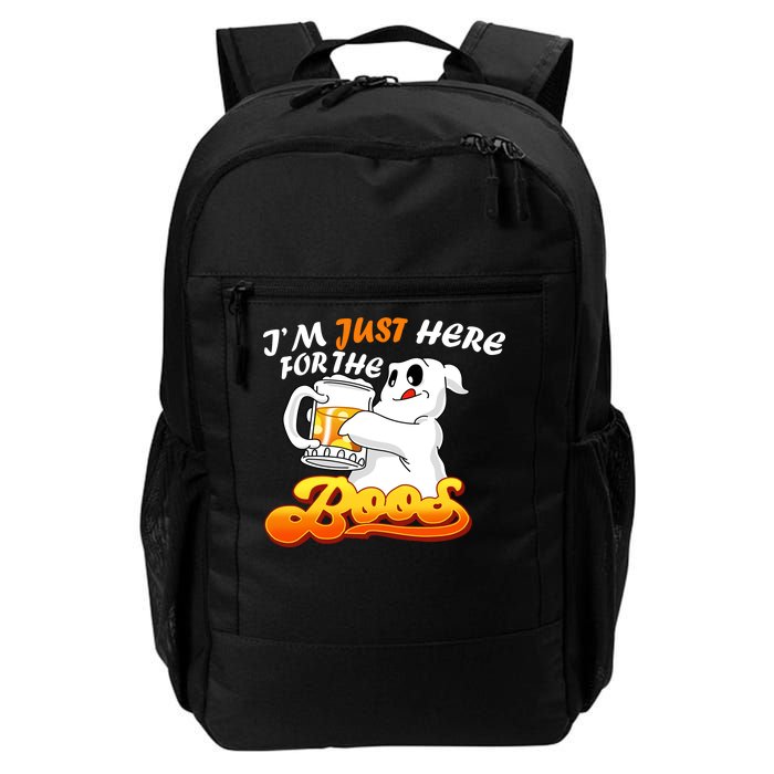 I'm Just Here For the Boos Fun Halloween Daily Commute Backpack