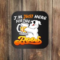 I'm Just Here For the Boos Fun Halloween Coaster