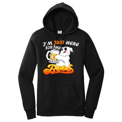 I'm Just Here For the Boos Fun Halloween Women's Pullover Hoodie