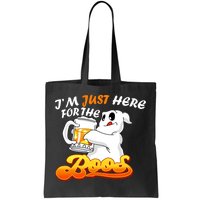 I'm Just Here For the Boos Fun Halloween Tote Bag