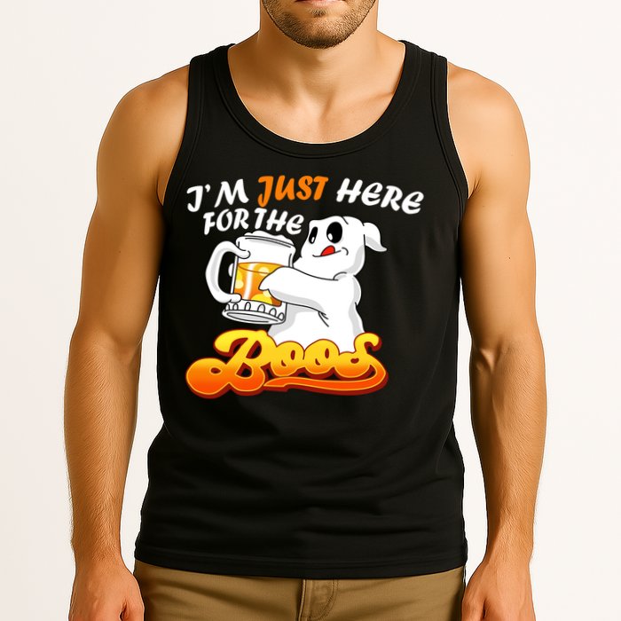 I'm Just Here For the Boos Fun Halloween Tank Top
