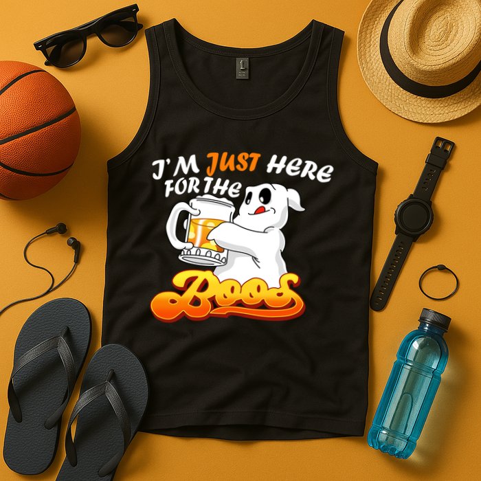 I'm Just Here For the Boos Fun Halloween Tank Top