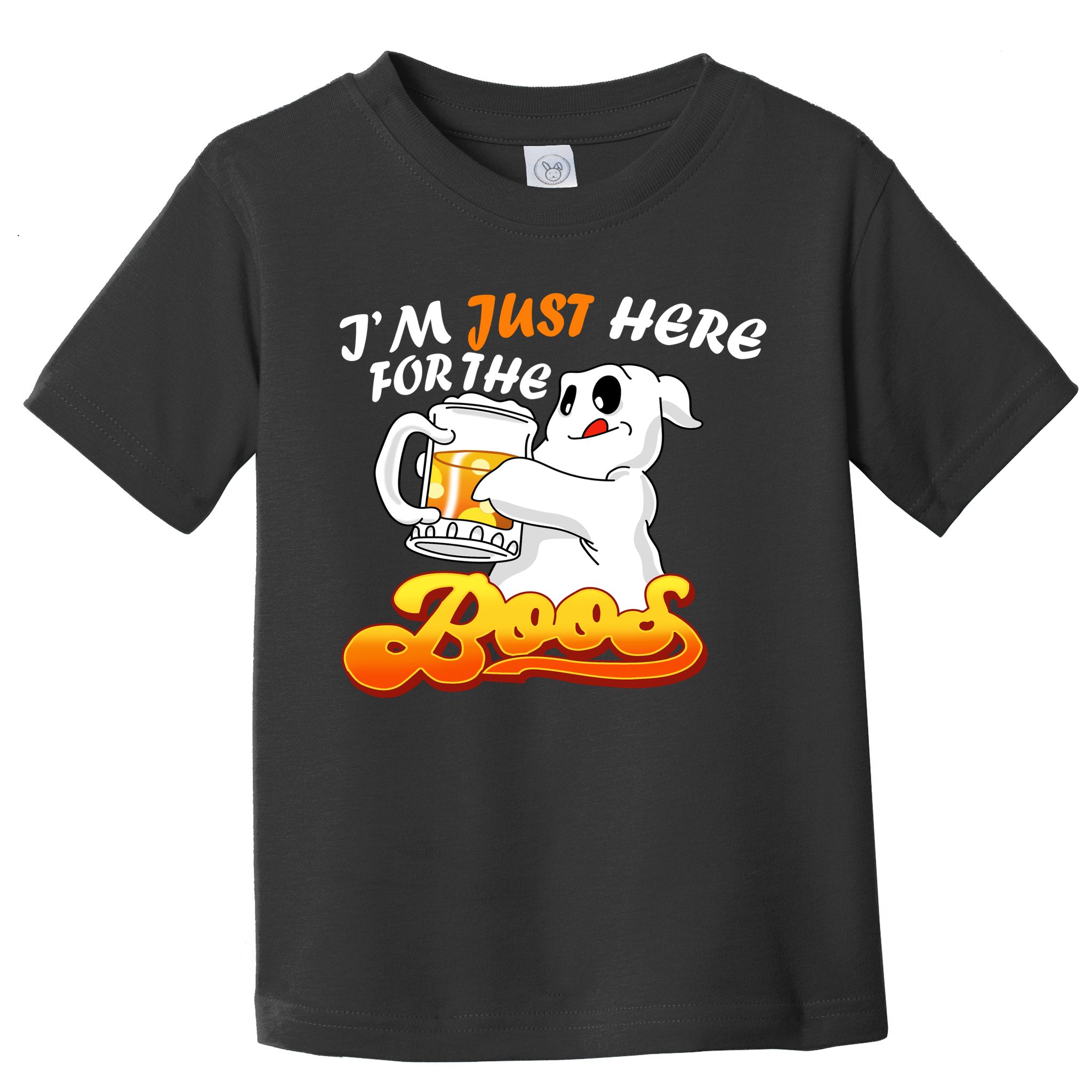 I'm Just Here For the Boos Fun Halloween Toddler T-Shirt