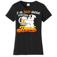 I'm Just Here For the Boos Fun Halloween Women's T-Shirt