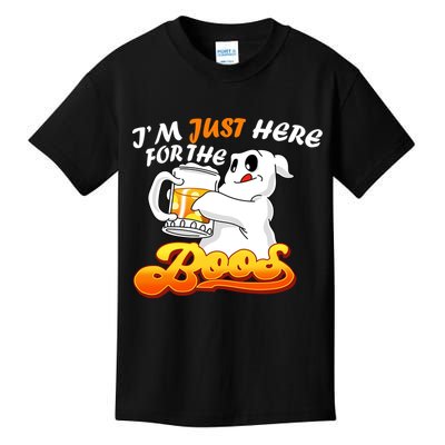 I'm Just Here For the Boos Fun Halloween Kids T-Shirt