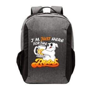 I'm Just Here For the Boos Fun Halloween Vector Backpack