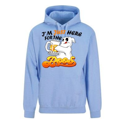 I'm Just Here For the Boos Fun Halloween Unisex Surf Hoodie