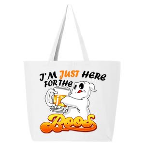 I'm Just Here For the Boos Fun Halloween 25L Jumbo Tote