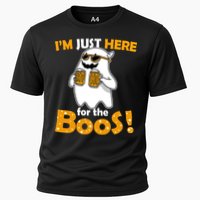 I'm Just Here For The Boos! Halloween Cooling Performance Crew T-Shirt