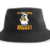 I'm Just Here For The Boos! Halloween Sustainable Bucket Hat