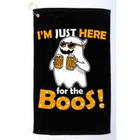 I'm Just Here For The Boos! Halloween Golf Towel