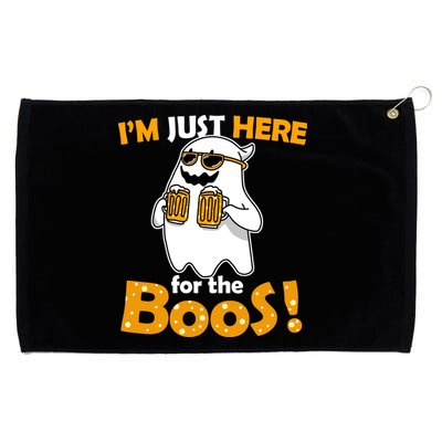 I'm Just Here For The Boos! Halloween Grommeted Golf Towel