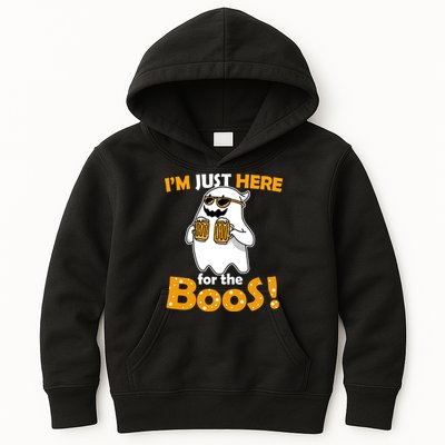 I'm Just Here For The Boos! Halloween Kids Hoodie