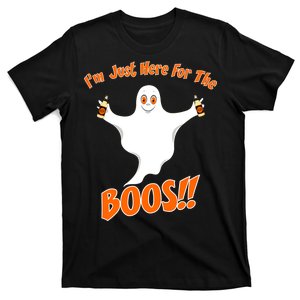 I'm Just Here For The Boos! Halloween Ghost T-Shirt