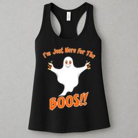 I'm Just Here For The Boos! Halloween Ghost Womens Tank Top